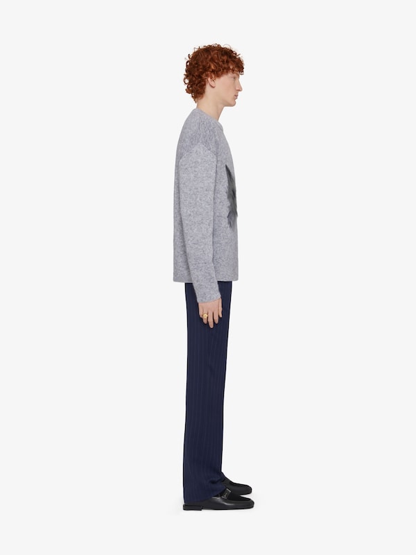 Givenchy Sweater in wool and mohair with cat jacquard Promoción trimestral