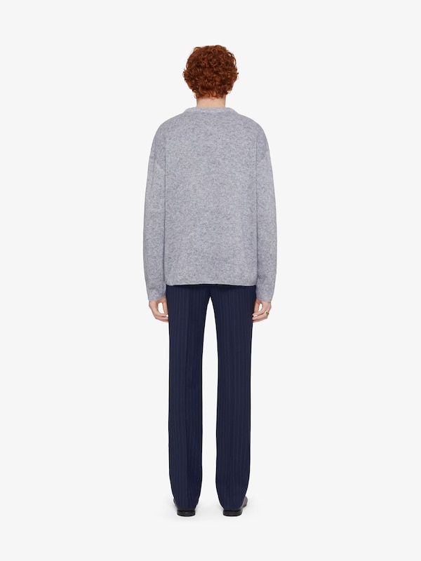 Givenchy Sweater in wool and mohair with cat jacquard Promoción trimestral