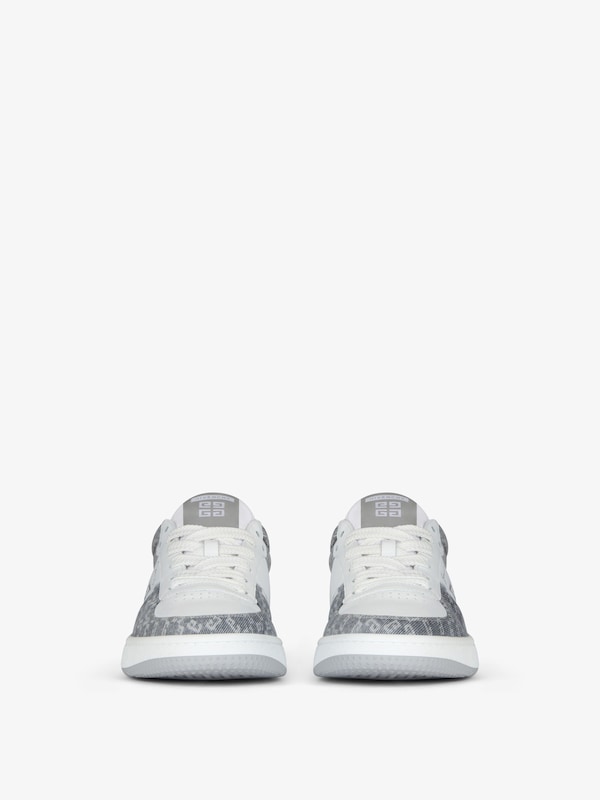 Givenchy G Move sneakers in leather and monogram 72 denim Envío internacional gratuito