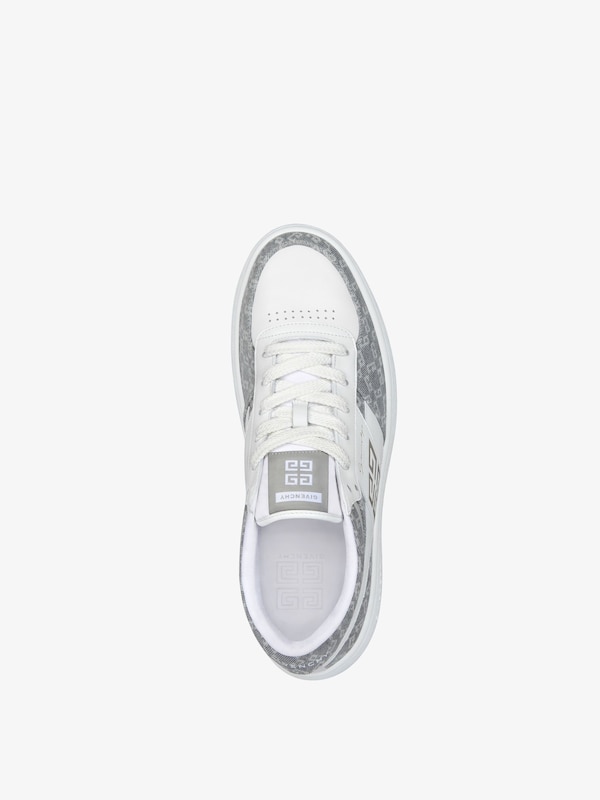 Givenchy G Move sneakers in leather and monogram 72 denim Envío internacional gratuito