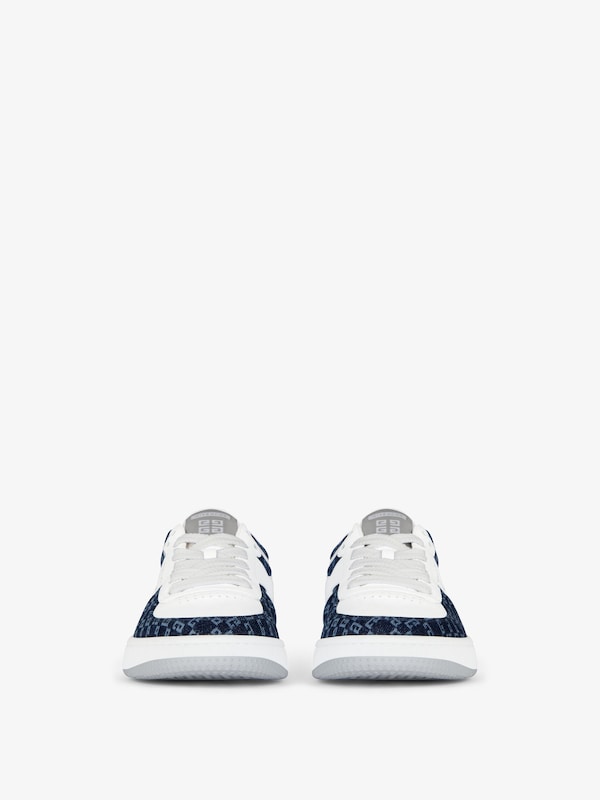 Givenchy G Move sneakers in leather and monogram 72 denim Tienda de fábrica