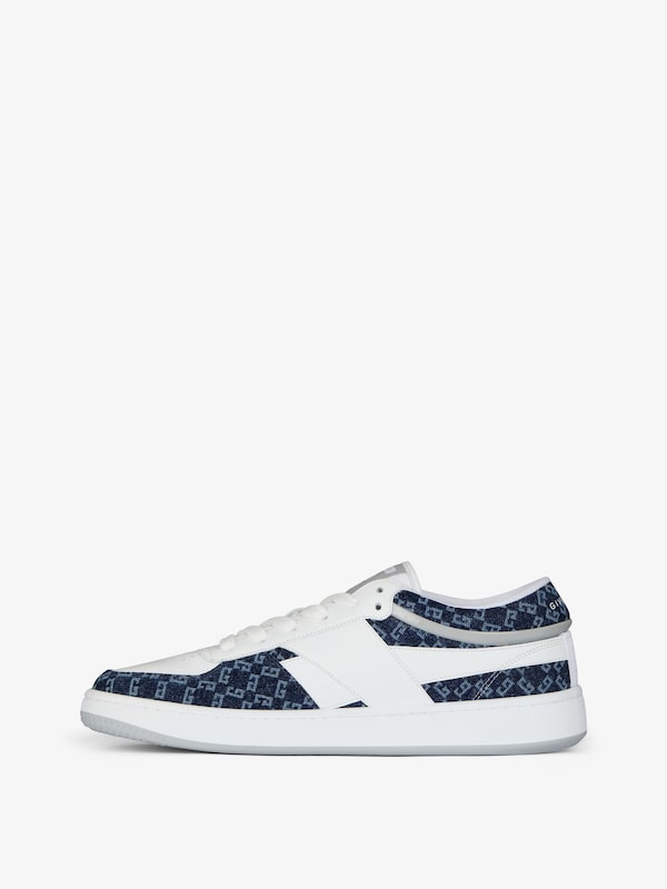 Givenchy G Move sneakers in leather and monogram 72 denim Tienda de fábrica