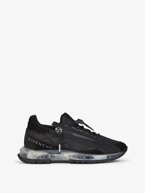 Givenchy Spectre sneakers in quilted fabric and suede