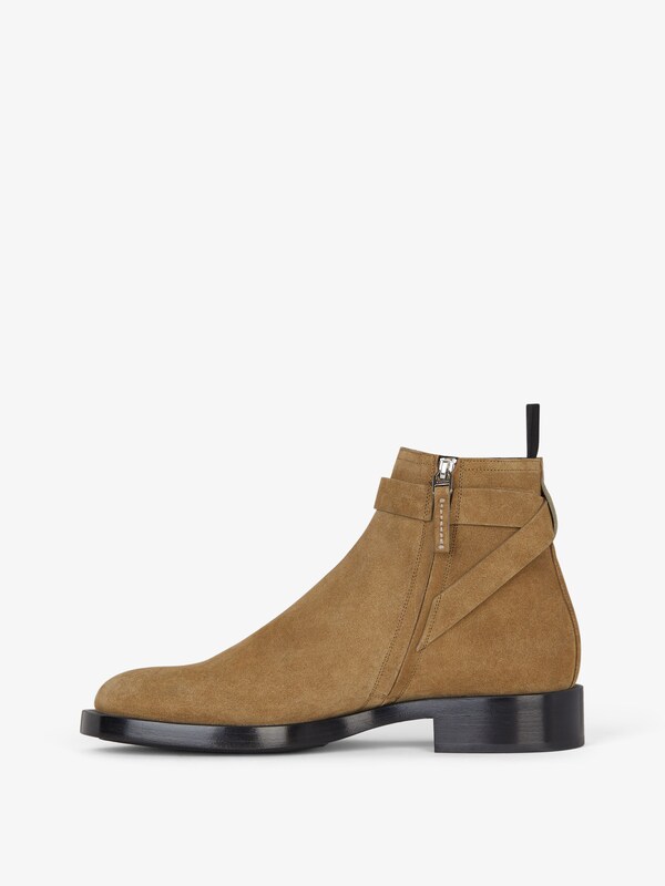Givenchy Lock ankle boots in suede Outlet online