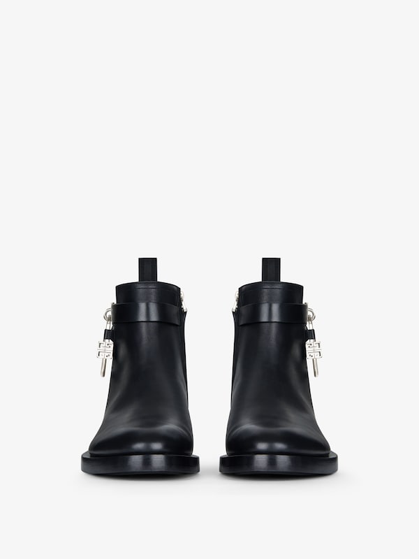 Givenchy Lock ankle boots in leather Rebajas