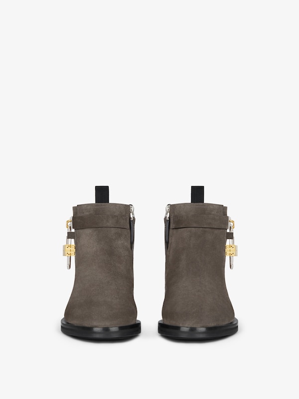 Givenchy Lock ankle boots in suede Ofertas