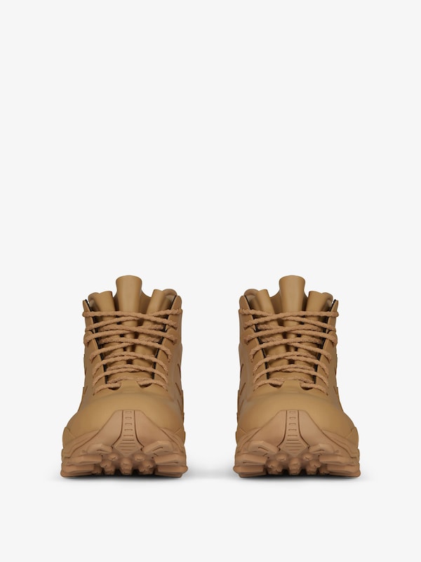 Givenchy Bogs lace up boots in rubber and neoprene Gran oferta