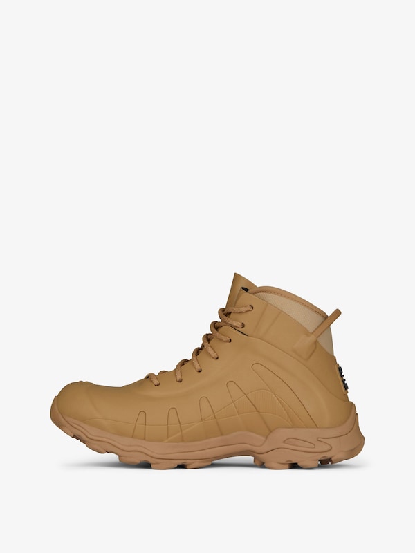 Givenchy Bogs lace up boots in rubber and neoprene Gran oferta