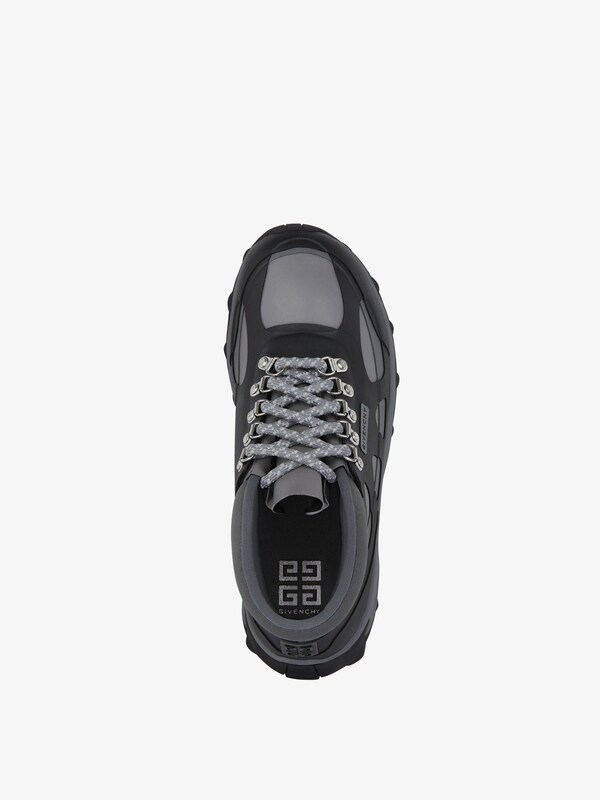 Givenchy Bogs lace up boots in rubber and neoprene Rebajas de fábrica
