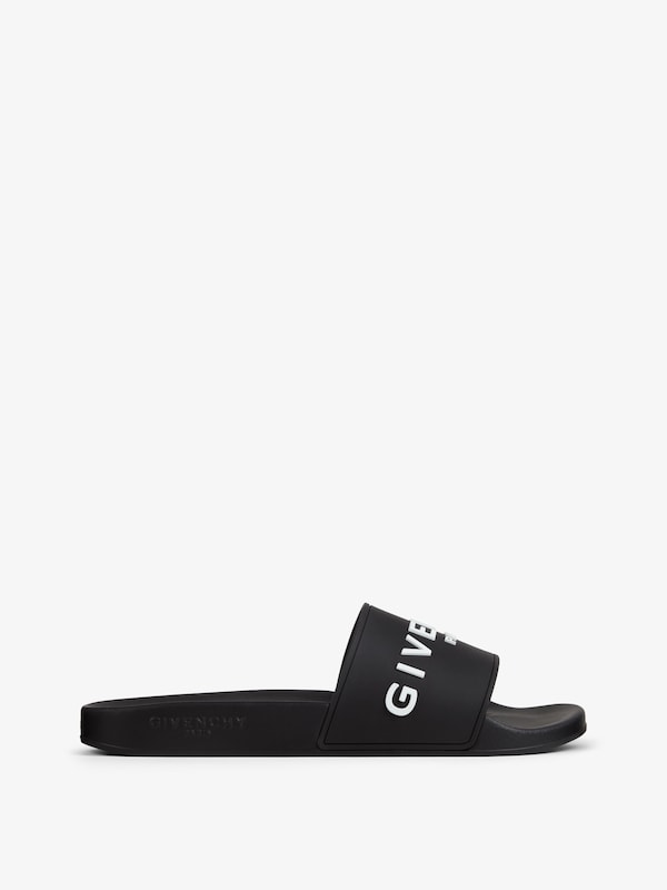 Givenchy Slide flat sandals in rubber COMPRAR AHORA