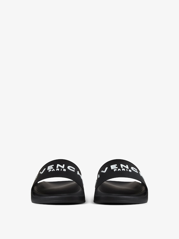 Givenchy Slide flat sandals in rubber COMPRAR AHORA
