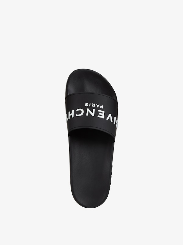 Givenchy Slide flat sandals in rubber COMPRAR AHORA