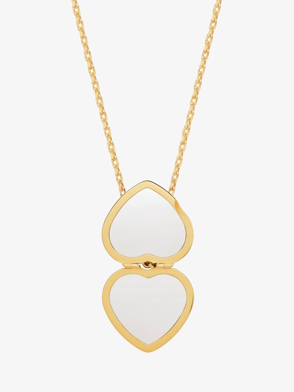 Givenchy Heart mirror necklace in metal and enamel Oferta exclusiva