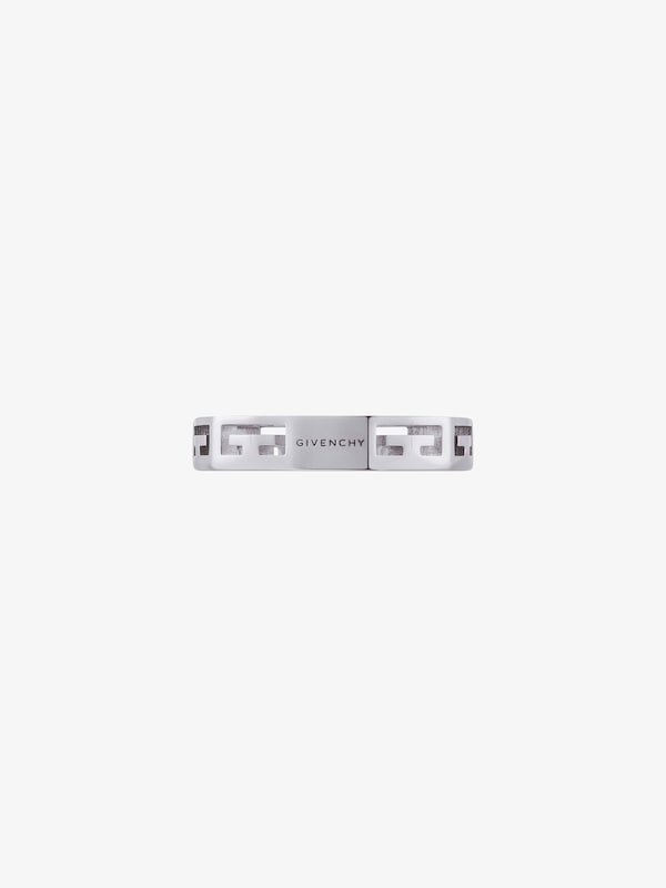 Givenchy 2G ring in metal Ofertas especiales