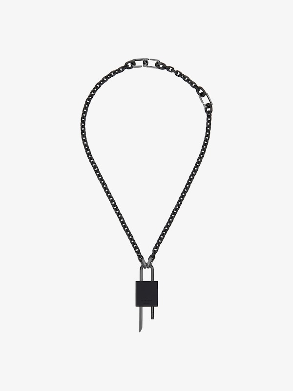 Givenchy Small Lock necklace in metal Precio ultrabajo