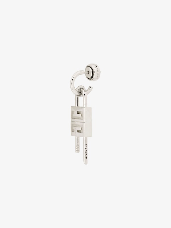 Givenchy Lock earring in metal Gran oferta