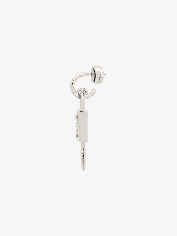 Givenchy Lock earring in metal Gran oferta