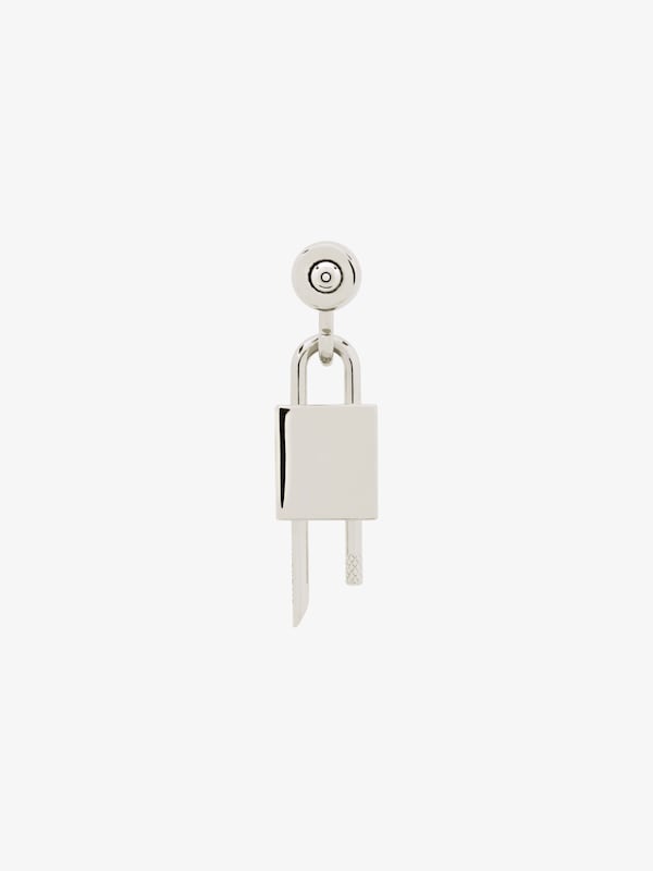 Givenchy Lock earring in metal Gran oferta