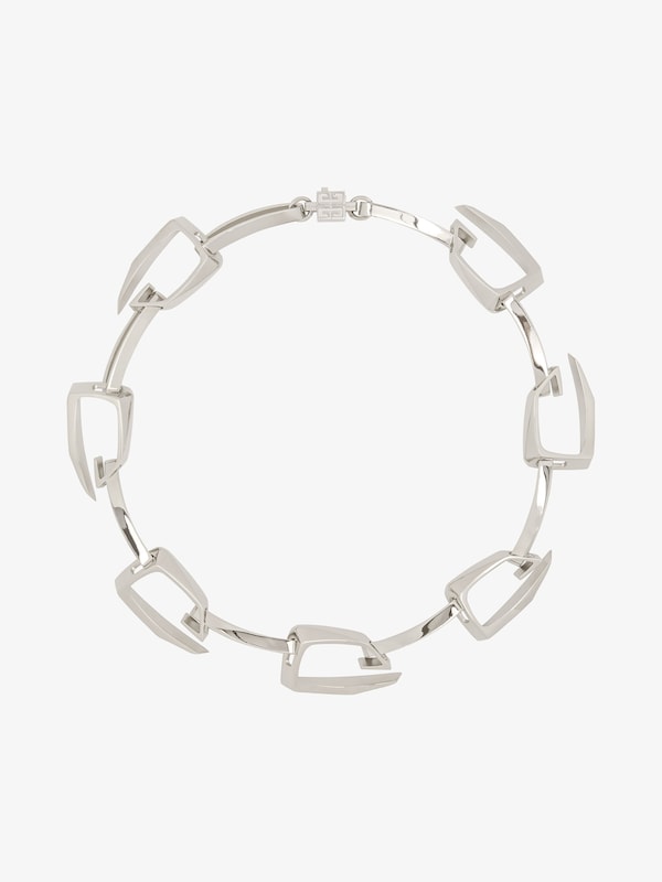Givenchy Giv Cut necklace in metal Rebajas baratas