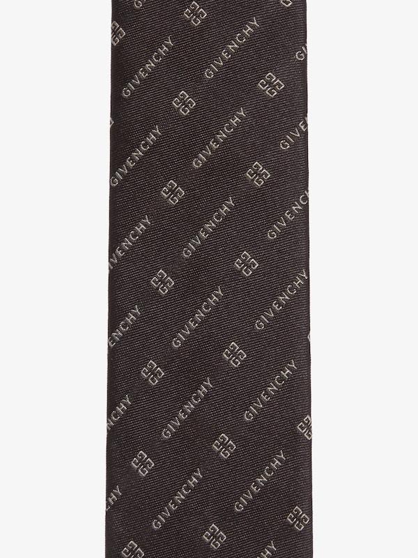 Givenchy GIVENCHY 4G tie in silk ÚLTIMAS EDICIONES