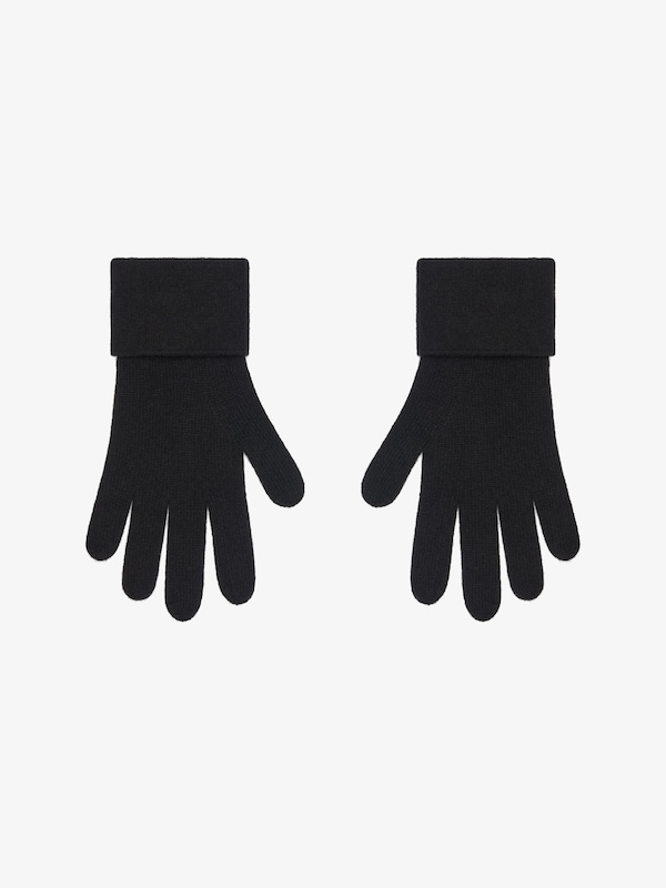 Givenchy 4G wool knit gloves Promoción trimestral