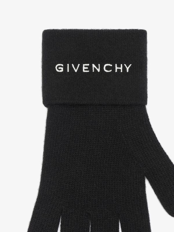 Givenchy 4G wool knit gloves Promoción trimestral