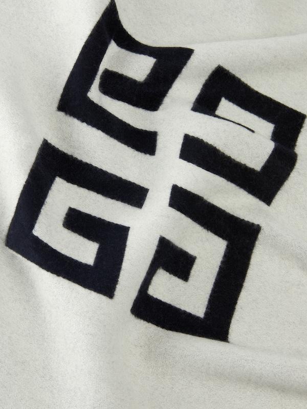 Givenchy 4G double sided scarf in wool Superdescuento