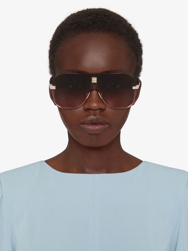 Givenchy 4GEM unisex sunglasses in metal Libre de impuestos