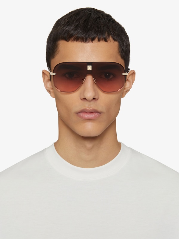 Givenchy 4GEM unisex sunglasses in metal Libre de impuestos