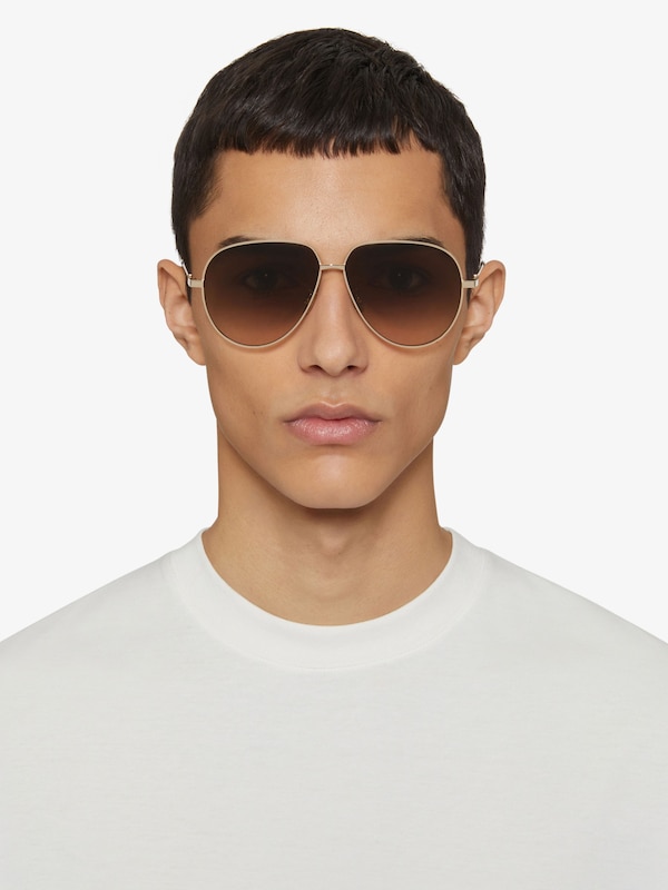 Givenchy GV Speed unisex sunglasses in metal Descuentos del mes
