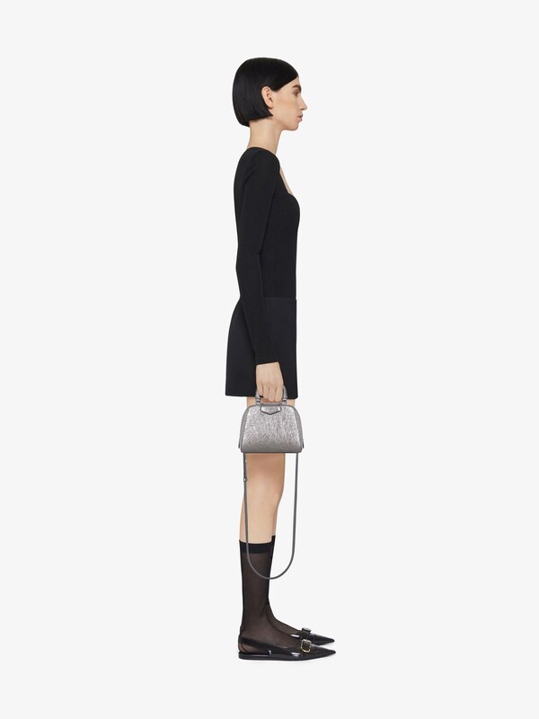 Givenchy Nano Antigona Cube bag in laminated leather Descuento