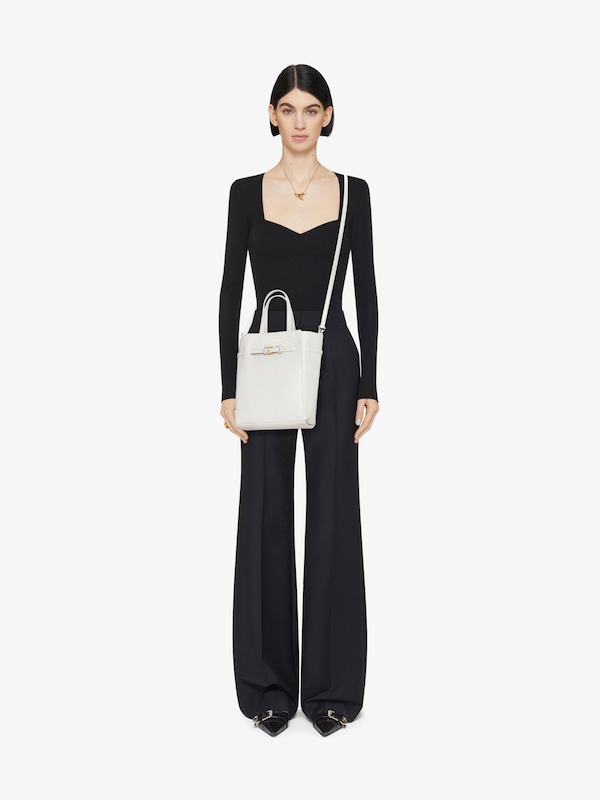 Givenchy Mini Voyou tote bag in leather Liquidación