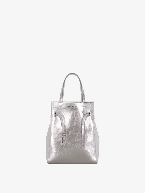 Givenchy Mini Voyou tote bag in laminated leather Mejor oferta