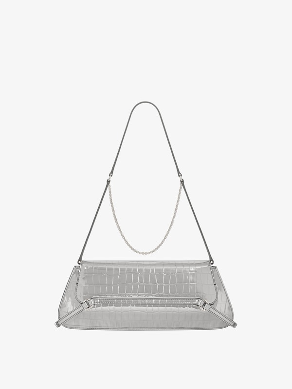 Givenchy Voyou Clutch bag in crocodile effect leather Último día