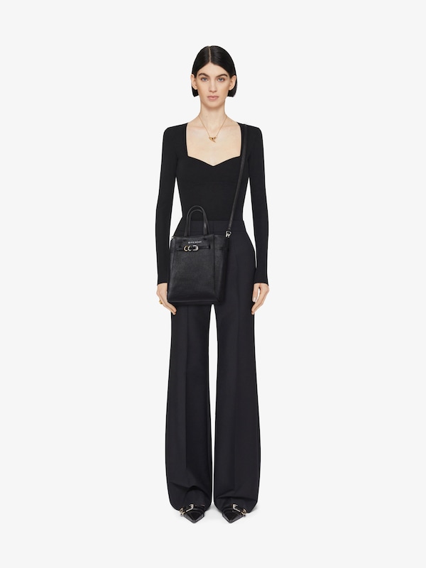 Givenchy Mini Voyou tote bag in leather Solo hoy