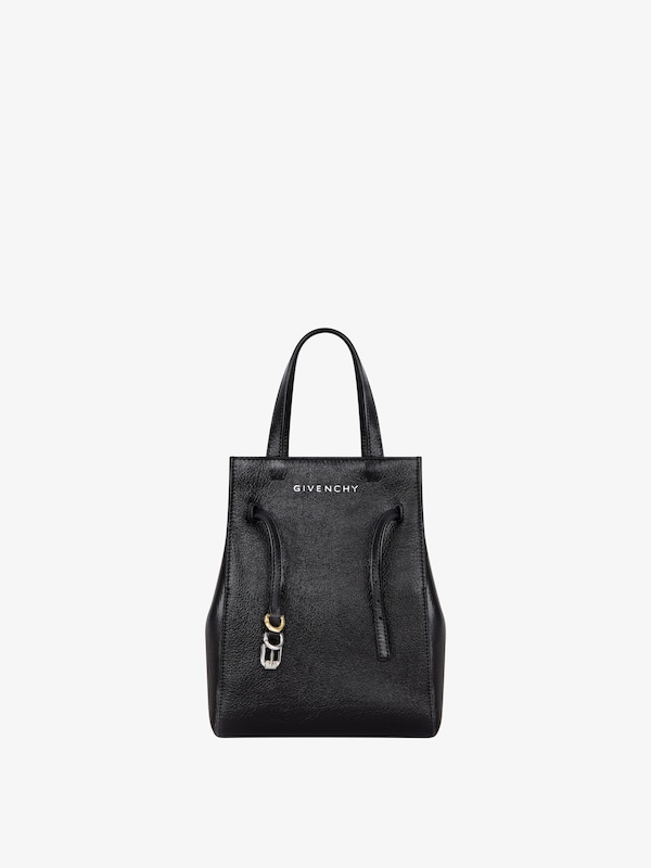 Givenchy Mini Voyou tote bag in leather Solo hoy