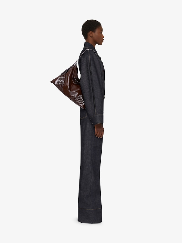Givenchy Medium Voyou bag in patent leather with multi-buckles Limitado a 3 días