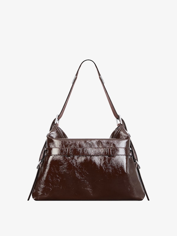 Givenchy Medium Voyou bag in patent leather with multi-buckles Limitado a 3 días