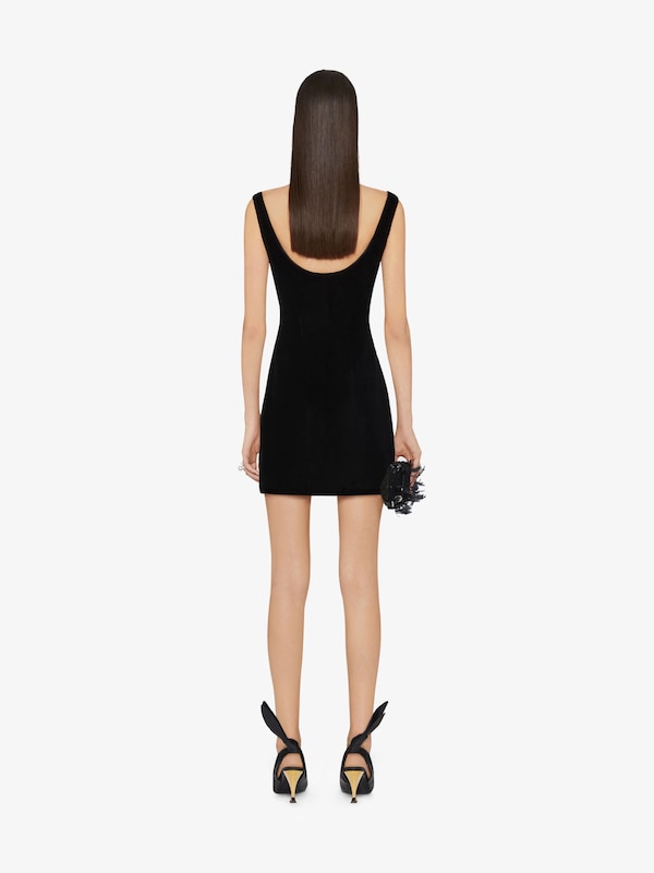 Givenchy Dress in velvet with bow detail En oferta