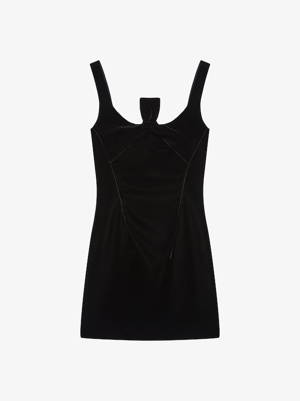 Givenchy Dress in velvet with bow detail En oferta