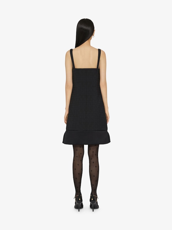 Givenchy Dress in monogram 72 jacquard with twisted straps Última moda