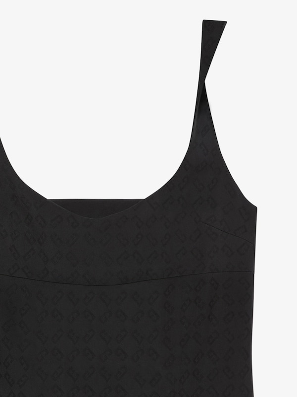 Givenchy Dress in monogram 72 jacquard with twisted straps Última moda