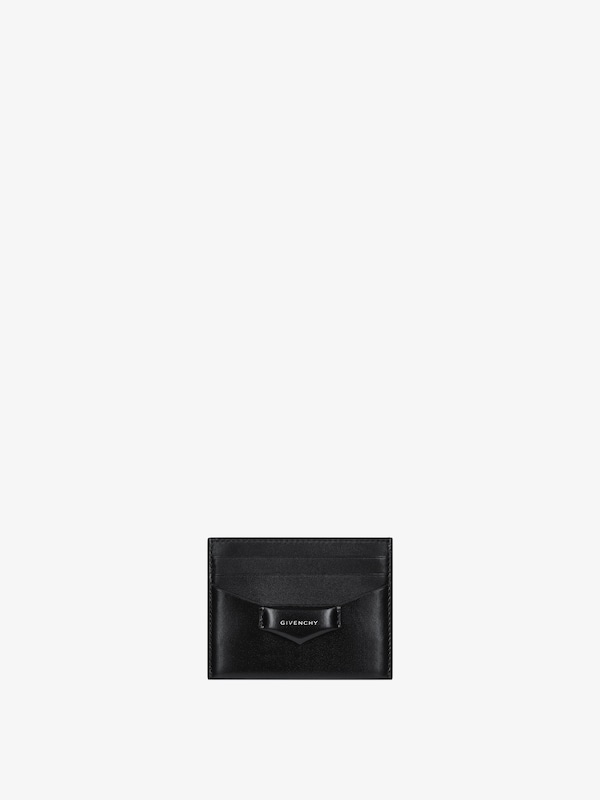 Givenchy Antigona card holder in Box leather Descuento por venta flash