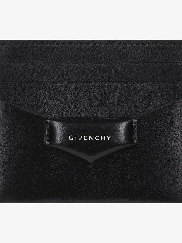 Givenchy Antigona card holder in Box leather Descuento por venta flash