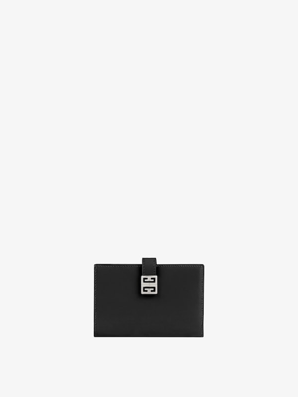 Givenchy 4G wallet in Box leather Ofertas de temporada