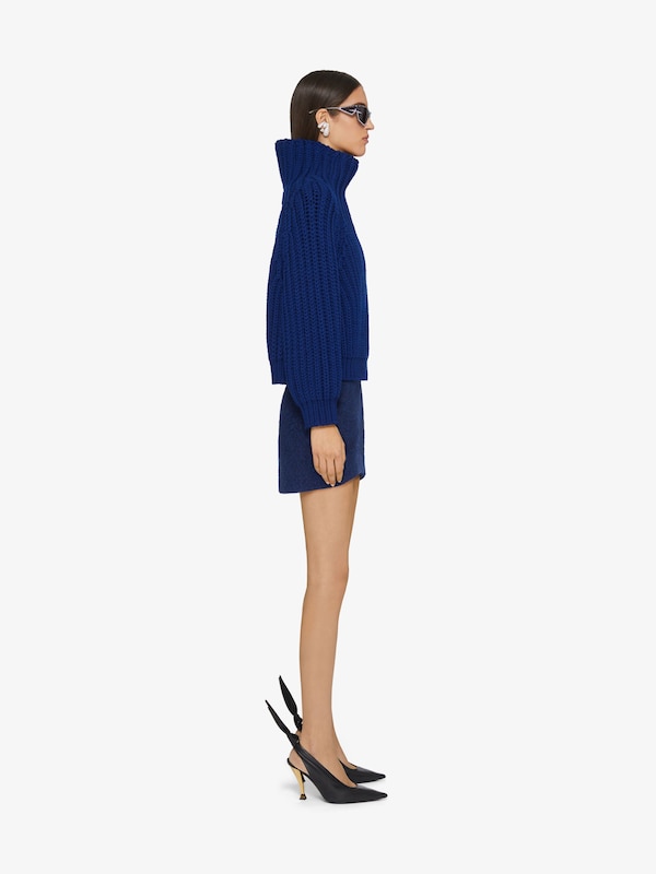 Givenchy Sweater in waffle wool 2025