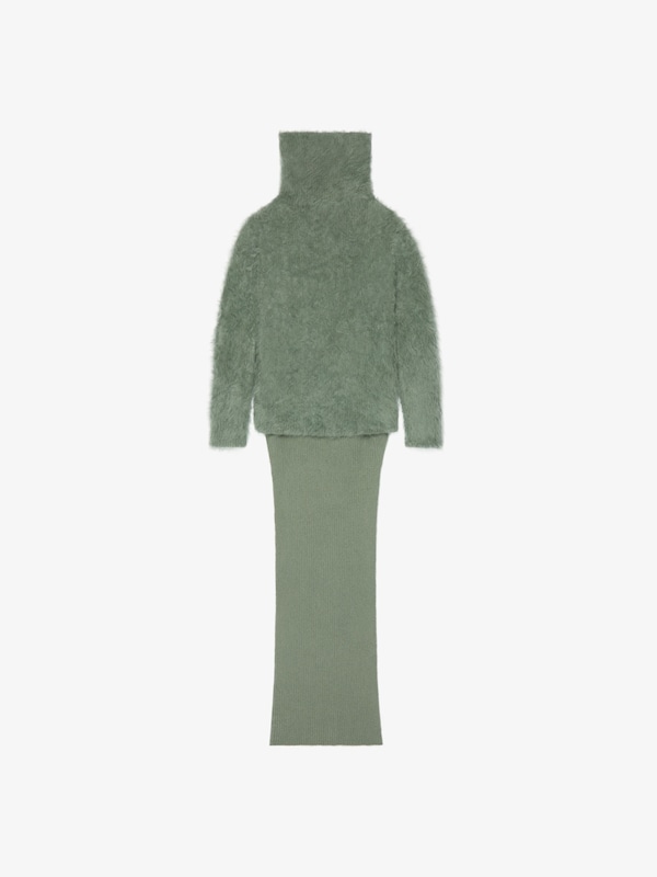 Givenchy Sweater in mohair and wool with train Rebajas
