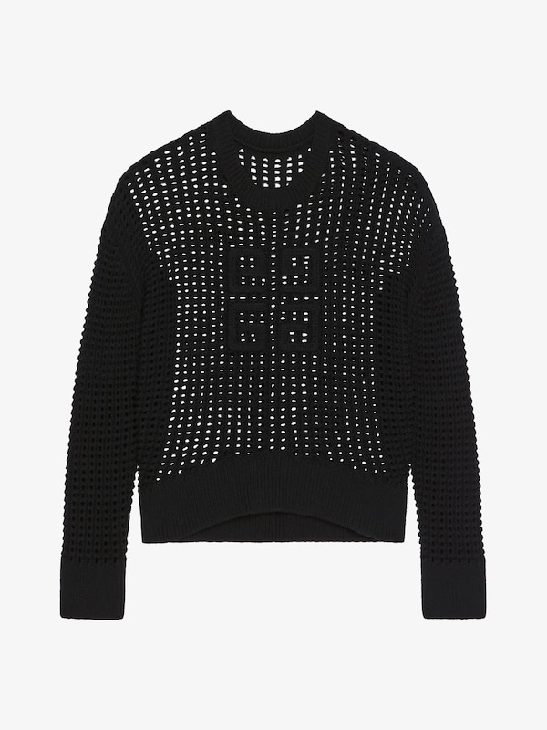 Givenchy 4G sweater in wool and cashmere En oferta