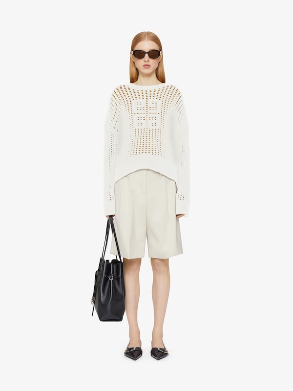 Givenchy 4G sweater in wool and cashmere