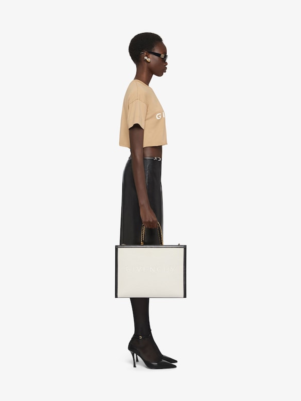 Givenchy GIVENCHY Archetype cropped t-shirt in cotton Los más vendidos
